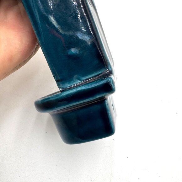Wall candle holder - AWF pottery studio Norway 1960s - Candle light holder. Deep - Picture 10 of 16